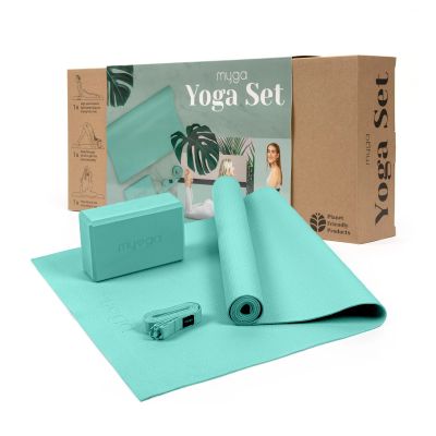 Лот: 22368268. Фото: 1. Набор для йоги Myga Yoga Starter... Фитнес, аэробика и гимнастика