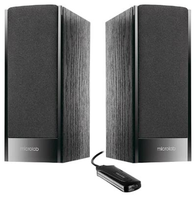 Лот: 9443090. Фото: 1. Колонки 2.0 Microlab B-56 Black... Акустические системы