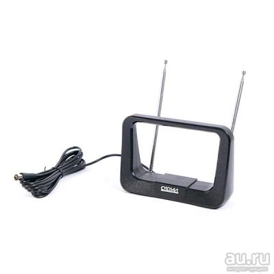 Лот: 16662236. Фото: 1. Антенна комнатная DVB-T2 и ДМВ... Цифровое, спутниковое ТВ