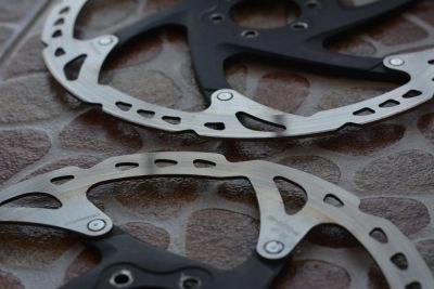 Лот: 9982728. Фото: 1. Ротор Shimano RT-76 на пауке. Запчасти