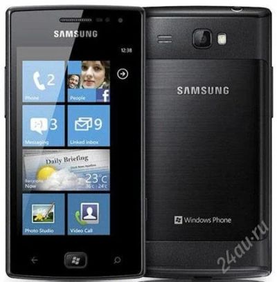 Лот: 2253714. Фото: 1. смартфон Samsung-I8350 Omnia W... Смартфоны