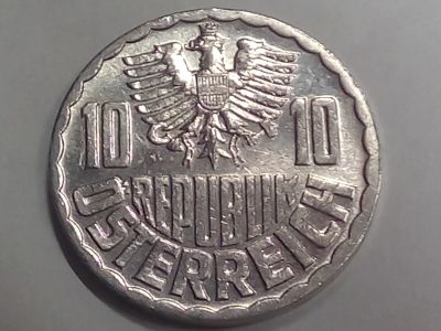 Лот: 15922351. Фото: 1. Монета Австрии 10 грошей. Европа