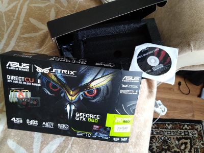 Лот: 13897205. Фото: 1. Видеокарта ASUS GeForce GTX 960... Видеокарты