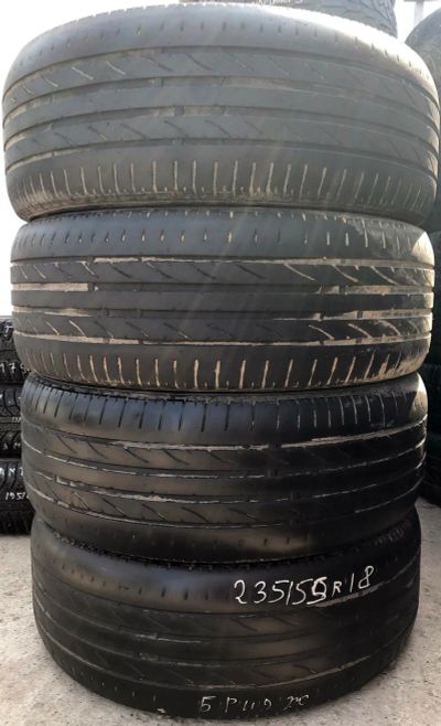 Лот: 14289836. Фото: 1. Шина 235/55 R18 235/55/18 Bridgestone... Шины