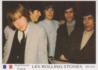 Лот: 10614017. Фото: 1. Rolling Stones коллекционная карточка... Наклейки, фантики, вкладыши