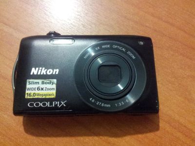 Лот: 10089091. Фото: 1. Цифровые фотоаппараты Nikon S3200... Цифровые компактные