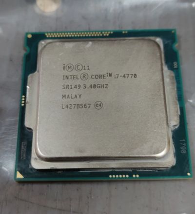 Лот: 20713945. Фото: 1. Процессор Intel Core i7-4770/3... Процессоры