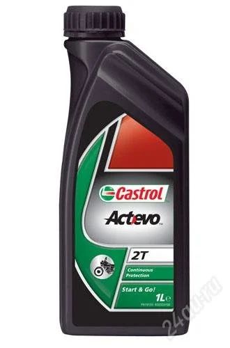 Лот: 2086546. Фото: 1. Castrol Act Evo 2T 1л мин.(масло... Масла, жидкости
