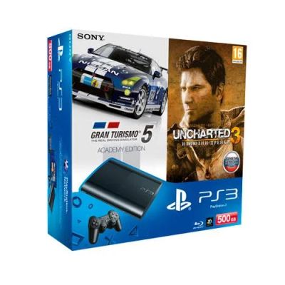 Лот: 3668000. Фото: 1. Sony Playstation 3 500GB + диски... Игровые приставки, консоли