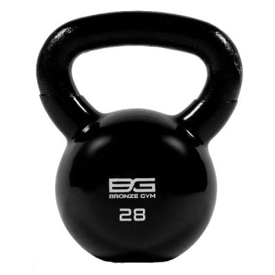 Лот: 24532972. Фото: 1. Гиря Bronze Gym в виниловой оболочке... Гири