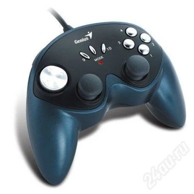 Лот: 455244. Фото: 1. Джойстик Genius MaxFire G-12U... Платы расширения, контроллеры, доп. порты