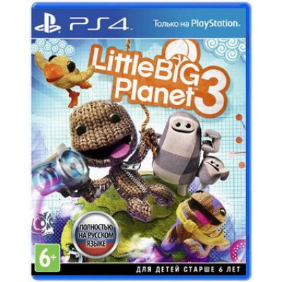 Лот: 11142462. Фото: 1. LittleBigPlanet 3 Little Big Planet... Игры для консолей