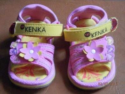 Лот: 5747643. Фото: 1. Сандалики Kenka 12 см стелька. Сандалии