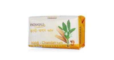 Лот: 12884542. Фото: 1. Мыло Patanjali «куркума и сандал... Уход за телом