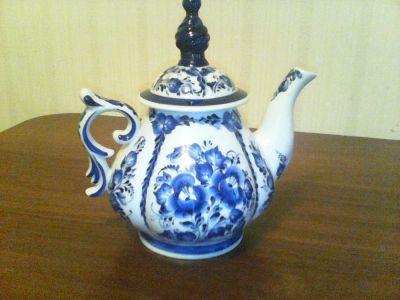 Лот: 7153287. Фото: 1. Чайник фарфоровый. Предметы интерьера и быта