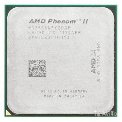 Лот: 10854930. Фото: 1. Продам Phenom II x2 555. Процессоры