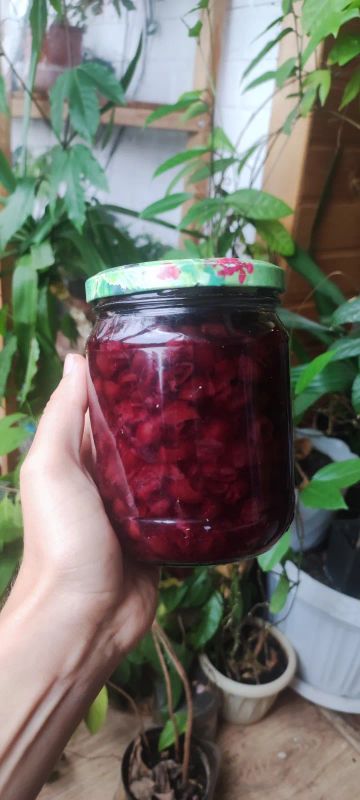 Лот: 20633055. Фото: 1. Варенье из вишни без косточки. Домашние заготовки