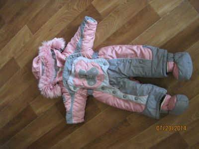 Лот: 4320086. Фото: 1. Комбез на девочку осень-зима... Верхняя одежда