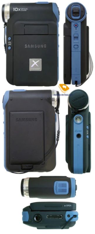 Лот: 3959733. Фото: 1. Экшн-Видеокамера Samsung VP-X110L. Экшн камеры