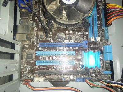 Лот: 15219901. Фото: 1. Материнская плата 1155 asus p8b75... Материнские платы