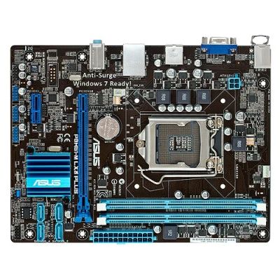 Лот: 3585688. Фото: 1. материнская плата ASUS soc1155... Материнские платы