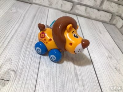 Лот: 13649350. Фото: 1. заводная игрушка лев , новая детская... Машины и техника