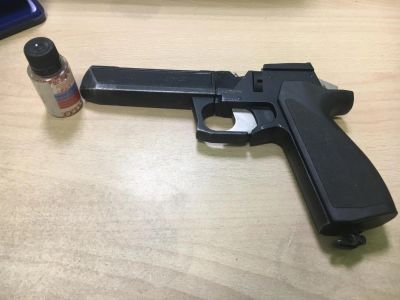 Лот: 9091315. Фото: 1. Пневматический пистолет Корнет... Пневматическое оружие