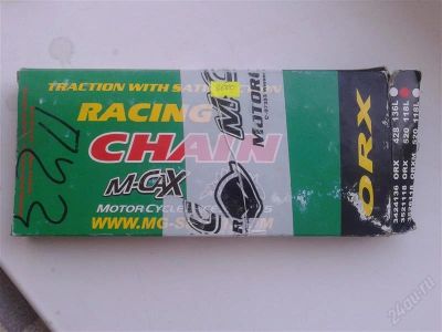 Лот: 1686397. Фото: 1. Цепь для мотоцикла Racing Chain... Запчасти