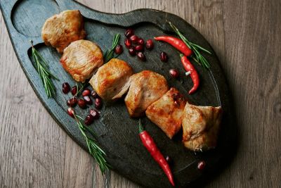 Лот: 24583429. Фото: 1. Шашлык из куриного филе. Еда на заказ