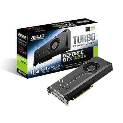 Лот: 12158873. Фото: 1. Видеокарта ASUS GeForce GTX 1080... Видеокарты