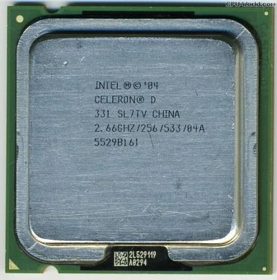 Лот: 6937887. Фото: 1. Процессор Intel Celeron D 331... Процессоры