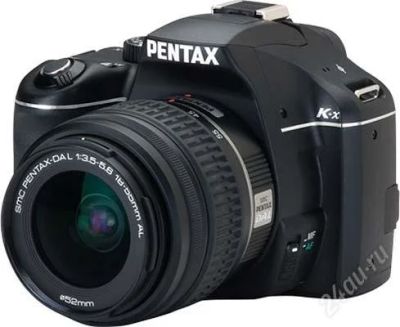 Лот: 1052607. Фото: 1. Pentax k-x KIT 18-55. Цифровые зеркальные