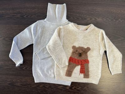 Лот: 25851182. Фото: 1. Свитер Zara и водолазка Colabear. Свитера, худи, толстовки