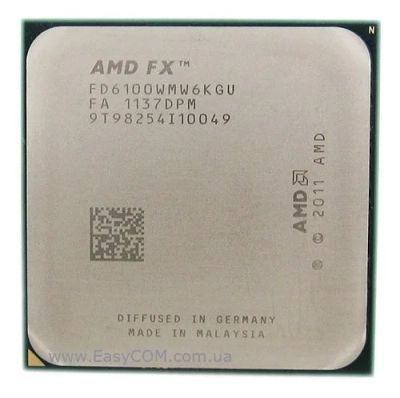 Лот: 11738373. Фото: 1. Процессор AMD fx-6100 Zambezi. Процессоры