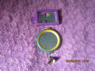 Лот: 12200791. Фото: 1. зеркала для птиц. Игрушки для животных
