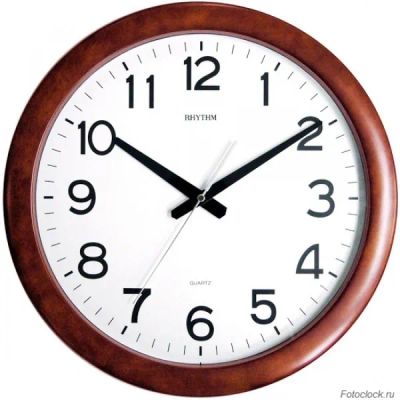 Лот: 21237750. Фото: 1. Часы настенные Rhythm CMG919NR06. Часы настенные, настольные