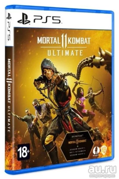 Лот: 17978760. Фото: 1. Диск PS5 Mortal Kombat 11 Ultimate... Игры для консолей