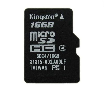 Лот: 3453372. Фото: 1. Карта памяти MicroSD 16Gb (4 класс... Карты памяти