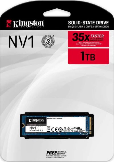 Лот: 19637201. Фото: 1. Новый. SSD 1 ТБ (1TB), M.2 2280... SSD-накопители