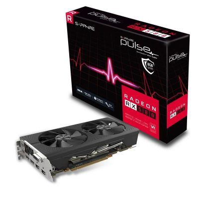 Лот: 17313573. Фото: 1. Sapphire RX 580 8GB. Видеокарты