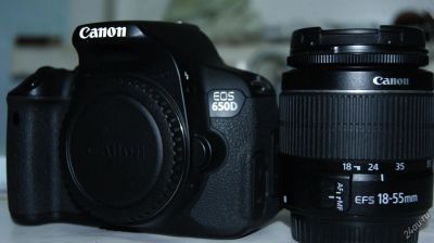 Лот: 5972530. Фото: 1. canon EOS 650D 18-55III. Цифровые зеркальные