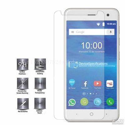 Лот: 14479874. Фото: 1. Защитное стекло ZTE Blade L8 Бесплатная... Защитные стёкла, защитные плёнки