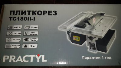 Лот: 6937527. Фото: 1. Плиткорез электрический. Электроинструмент