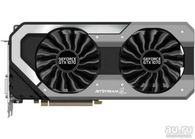 Лот: 17755847. Фото: 1. Nvidia GTX 1070 Palit Super Jeatstream. Видеокарты