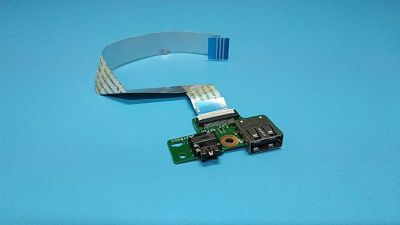 Лот: 16451802. Фото: 1. Б/У плата с разъемами USB, audio... Печатные платы