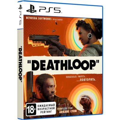 Лот: 18347182. Фото: 1. Deathloop. Диск для PS5. Игры для консолей