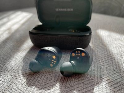 Лот: 18012768. Фото: 1. Наушники Sennheiser Momentum True... Наушники, гарнитуры