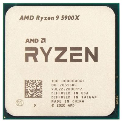 Лот: 18866541. Фото: 1. Процессор AMD AM4 Ryzen 9 5900X... Процессоры
