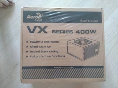Лот: 9976712. Фото: 1. aerocool vx 400 Новый. Корпуса, блоки питания