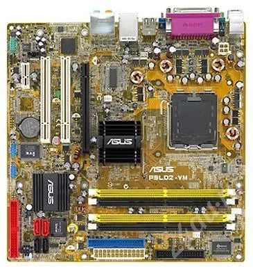 Лот: 507869. Фото: 1. Отличная материнка ASUS P5LD2-VM... Материнские платы